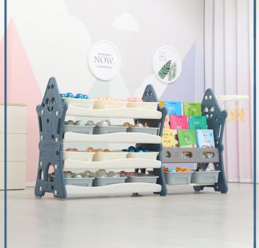 Großhandel B2B Spielzeug Regal Kasten Mehrzweckregal Spielzeugkasten organizer